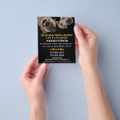 Dog grooming business personalized flyer (Hand)