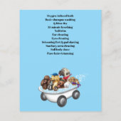 Dog grooming business personalized flyer (Achterkant)