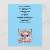 Dog grooming business personalized flyer (Achterkant)