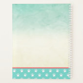 Dog Grooming Dog Spa Appointbook Planner (Achterkant)