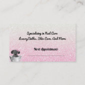 Dog Grooming Dog Spa Appointcard Afsprakenkaartje (Achterkant)