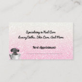 Dog Grooming Dog Spa Appointcard Afsprakenkaartje (Achterkant)