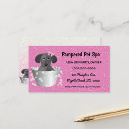 Dog Grooming Dog Spa Appointcard Afsprakenkaartje