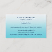 Dog Grooming Dog Spa Visitekaartje Afsprakenkaartje (Achterkant)