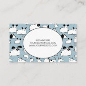 Dog Grooming Dog Walking Visitekaartje (Achterkant)