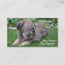 Dog grooming hiry sheepdog visitekaartje