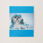 Dog Grooming Legpuzzel (Verticaal)