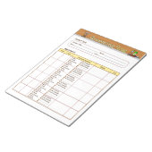 Dog Grooming Log Notitieblok (Schuin)