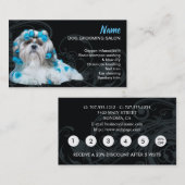 Dog grooming Loyaliteit Korting Visitekaartje (Voorkant / Achterkant)