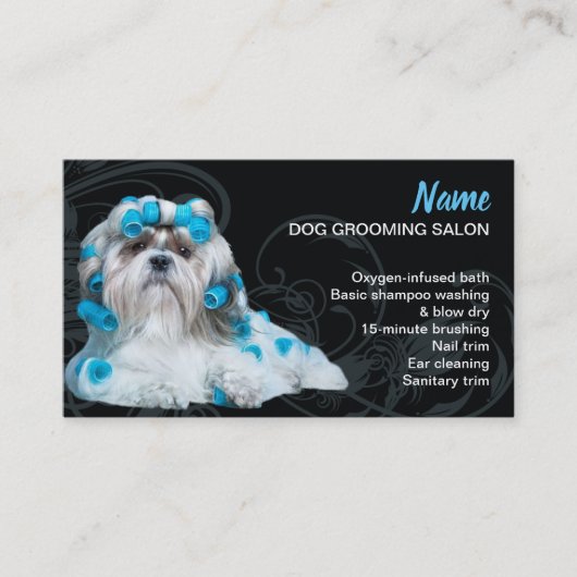 Dog grooming Loyaliteit Korting Visitekaartje (Voorkant)