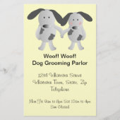 Dog Grooming Parlor Flyer (Voorkant)