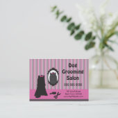 Dog Grooming Reference Kaart -  (Staand voorkant)