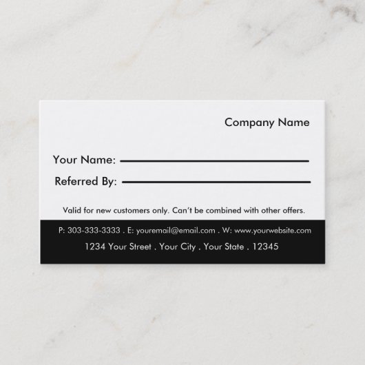 Dog Grooming Reference Visitekaartje Aanbevelingskaartje (Voorkant)