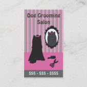 Dog Grooming Rewards Kaart -  Klantenkaartje (Achterkant)