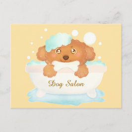 Dog Grooming Salon Briefkaart