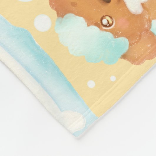 Dog Grooming Salon Fleece Deken (Hoek)