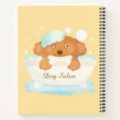 Dog Grooming Salon Notitieboek (Achterkant)
