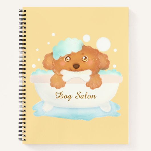 Dog Grooming Salon Notitieboek (Voorkant)