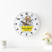 Dog Grooming Salon-Pet Groomer-Personalized Clock Grote Klok (Huis)