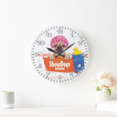 Dog Grooming Salon-Pet Groomer-Personalized Clock Grote Klok (Huis)