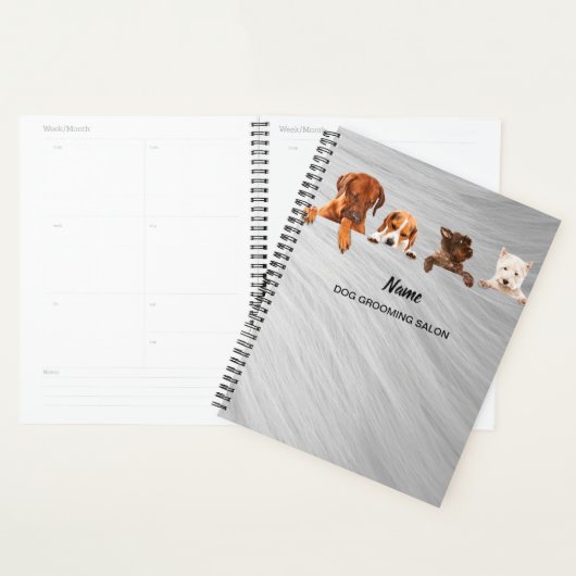 Dog grooming salon planner (Display)