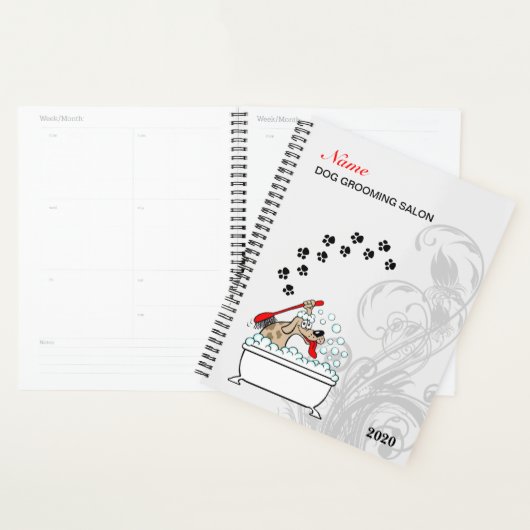 Dog grooming salon planner (Display)