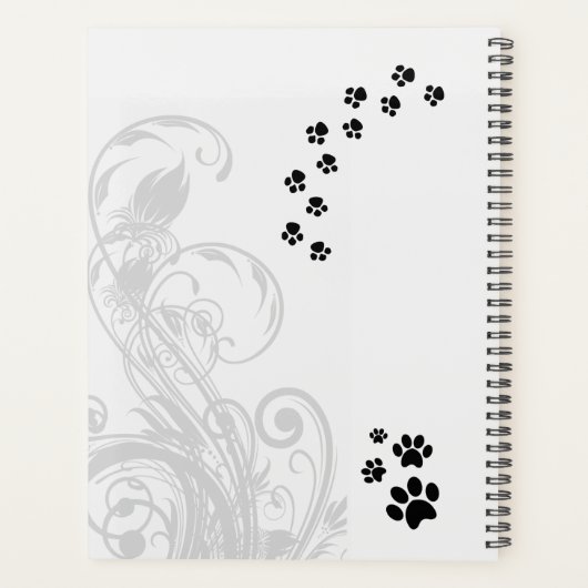 Dog grooming salon planner (Achterkant)