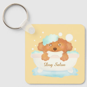 Dog Grooming Salon Sleutelhanger