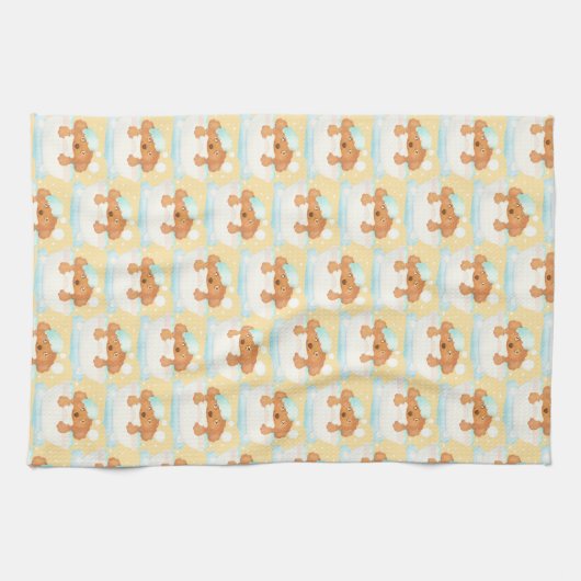 Dog Grooming Salon Theedoek (Horizontaal)