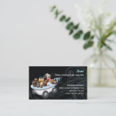 Dog grooming Salon Visitekaartje (Staand voorkant)
