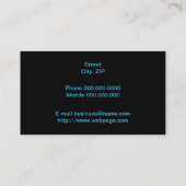 Dog grooming Salon Visitekaartje (Achterkant)