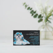 Dog grooming Salon Visitekaartje (Staand voorkant)
