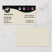 Dog Grooming Salon Visitekaartje (Voorkant / Achterkant)