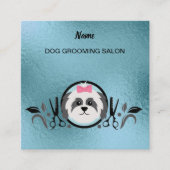 Dog grooming Salon Visitekaartje (Voorkant)