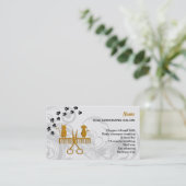 Dog grooming Salon Visitekaartje (Staand voorkant)
