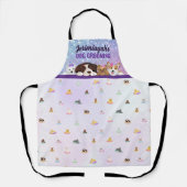 Dog Grooming Schort (Voorkant)