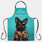 Dog Grooming Schort (Voorkant)