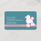 Dog Grooming Visitekaartje (Achterkant)