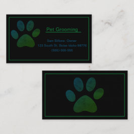 Dog Grooming Visitekaartje