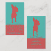 Dog Grooming Visitekaartje Loyalty Card (Voorkant / Achterkant)