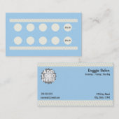 Dog Grooming Visitekaartje Loyalty Card (Voorkant / Achterkant)