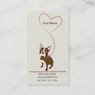Dog Grooming Visitekaartje Loyalty Card