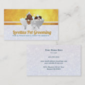 Dog Grooming Visitekaartjes (Voorkant / Achterkant)