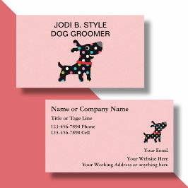 Dog Grooming Visitekaartjes
