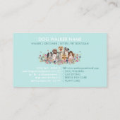 Dog Grooming Waling Sitting Service Visitekaartje (Achterkant)