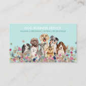 Dog Grooming Waling Sitting Service Visitekaartje (Voorkant)