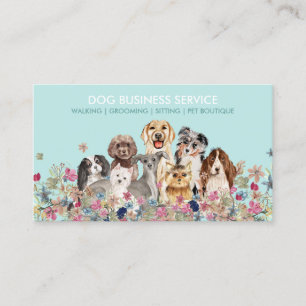 Dog Grooming Waling Sitting Service Visitekaartje