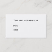 Dog groomkaart afsprakenkaartje (Achterkant)