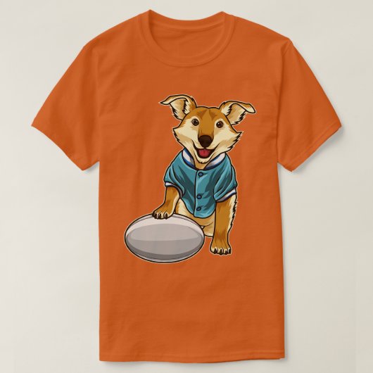 Dog guard Rug T-shirt (Design voorkant)