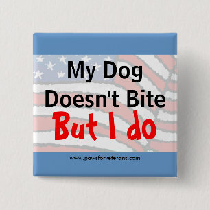 Dog haalt geen Button